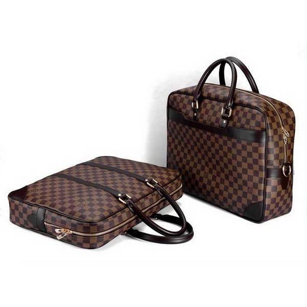 Louis Vuitton Damier Ebene Canvas Porte-Document Voyace N41124